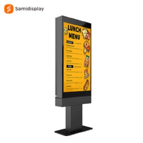 55 inch Outdoor Drive Thru Digital Menu Board
