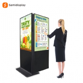 55 inch Vertical Double Sided Digital Signage